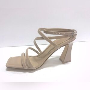 MARC FISHER Womens Mahima Sandal Nude/Natural
